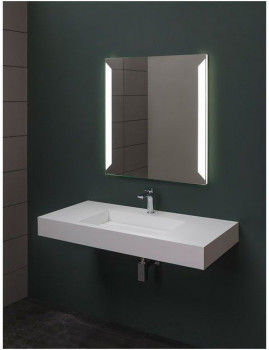 Зеркало Aquanet Сорренто 9085 LED подвесное прямоугольное (00196651)
