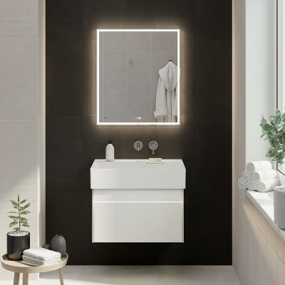 Тумба под раковину Kerama Marazzi Logica 70 LOG.70.2\WHT подвесная белая