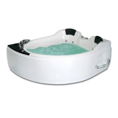 Акриловая ванна GEMY G9086 B R 170х133х76 см с гидромассажем, белая