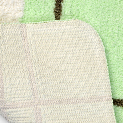 Коврик для туалета WasserKRAFT Lippe 50х50 BM-6509 зеленый