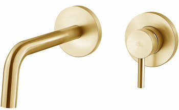 Встраиваемый смеситель для раковины Paffoni Light золото LIG007HGSP70