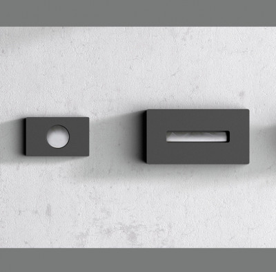 Диспенсер гигиенических пакетов Hansgrohe AddStoris 41773670 (черный матовый)