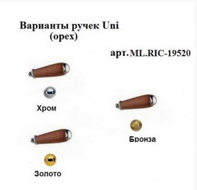 MIGLIORE Maya 18919 смеситель скрытого монтажа с девиатором, бронза