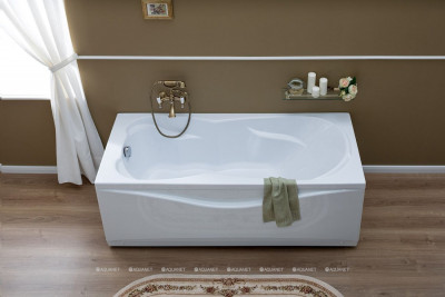 Акриловая ванна Aquanet Viola NEW 180x75 с каркасом пристенная прямоугольная (00242745)