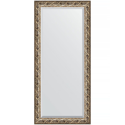 Зеркало настенное Evoform Exclusive 166х76 BY 1309 с фацетом в багетной раме Фреска 84 мм