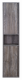 Шкаф пенал для ванной Misty Темза 35 универсальный темное дерево, сосна 35х165 (П-Тем05035-31)  (П-Тем05035-31)