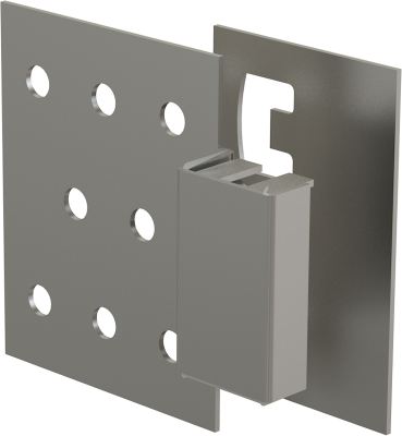 Магнит BASIC для дверцы под плитку на ванну, вертикально-выдвижной AlcaPlast AVD005