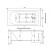 Aquanet Roma 00205375 ванна акриловая 170 см х 70 см, белая