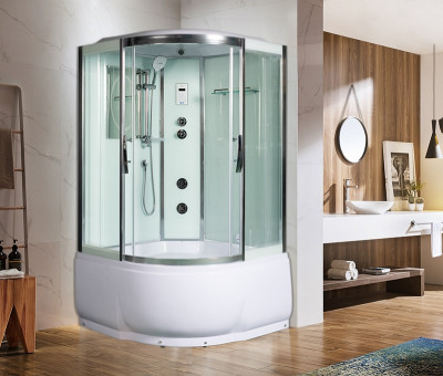 Душевая кабина WeltWasser WW500 Emmer 11055 110x110 10000003288 профиль хром четверть круга