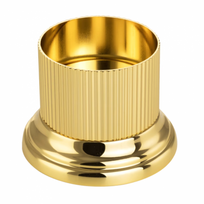 MIGLIORE Fortuna 27803+27933 мыльница в настольном держателе, стекло матовое/золото