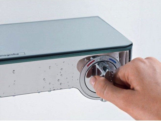 Hansgrohe Ecostat Select 13151400 смеситель для ванны (термостат), белый/хром