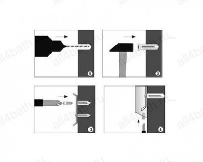 WasserKRAFT Oder K-3091, 32cm держатель бумажных полотенец, хром