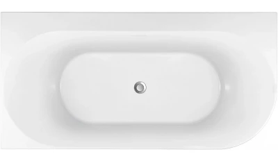 Акриловая ванна Allen Brau Priority 4 асимметричная левая, 170x78 см, белый глянец (2.31004.20A)