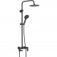 Душевая система Shevanik S8736H, черный (S8736H)