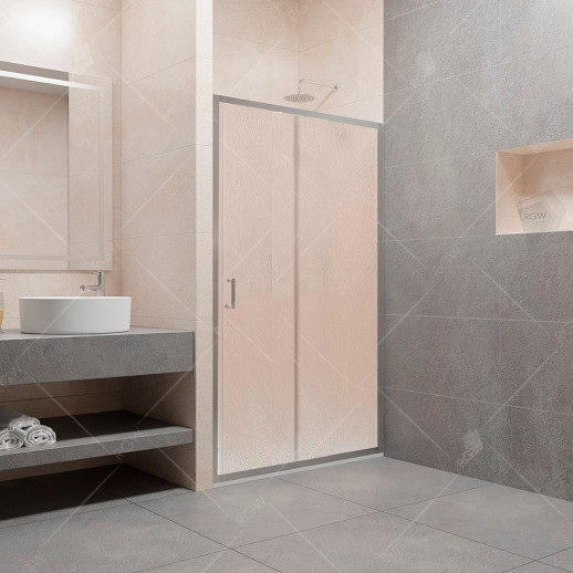 Душевая дверь RGW Passage PA-14 100 41081410-51 шиншилла профиль хром