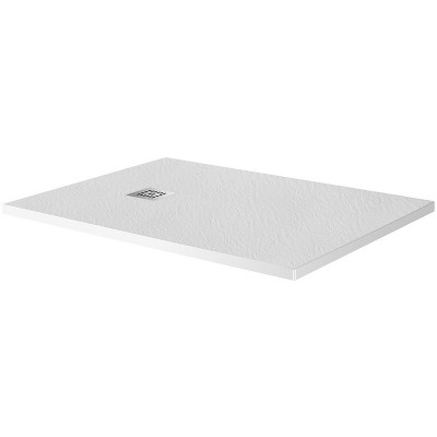 Душевой поддон из искусственного камня BelBagno Uno 120x80 TRAY-MR-UNO-AH-120/80-35-W белый прямоугольный