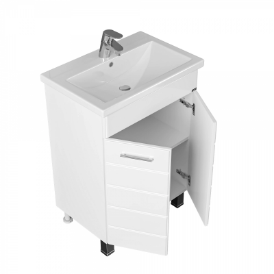 Тумба для умывальника напольная СаНта "Омега-60" (под умывальник Фостер 60)