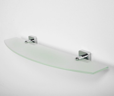 WasserKRAFT Lippe K-6524 полка стеклянная, хром