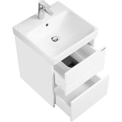 Тумба под раковину Aquaton Сканди 45 1A251601SD010 подвесная белая