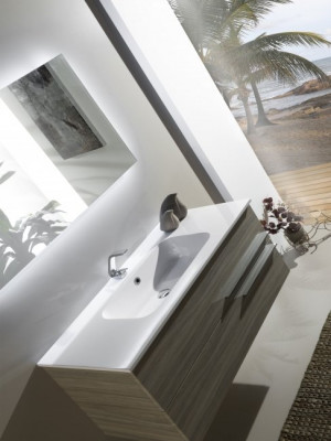 Armadi Art Moderno Caro CR121 тумба с раковиной, дуб, 121 см