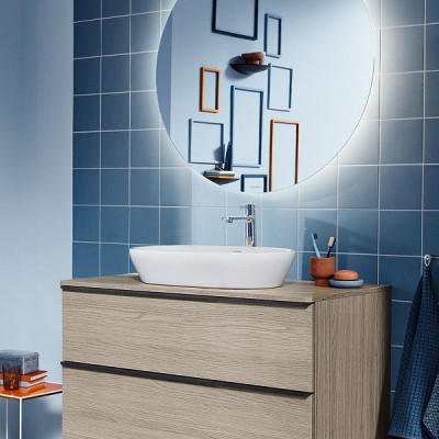 Раковина-чаша Duravit D-Neo 60 2372600070 белая овальная