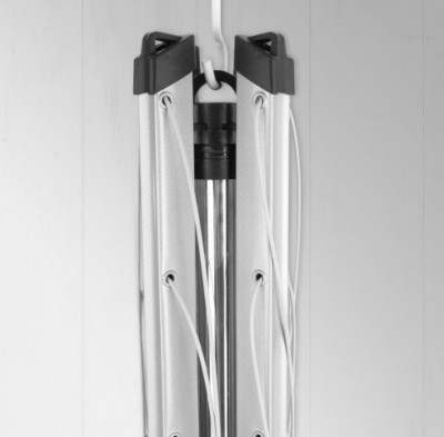 Brabantia Topspinner 310829 сушилка для белья вращающаяся с четырьмя направляющими, серебро