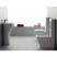 CERAMICA ALA CRAZY 25BD/CM биде 35 см х 61 см с задней цистерной, белое