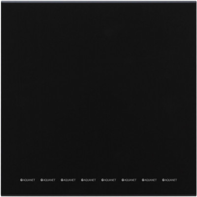 Полка для ванной Aquanet Магнум 28x28 черная матовая, квадрат (00302223)