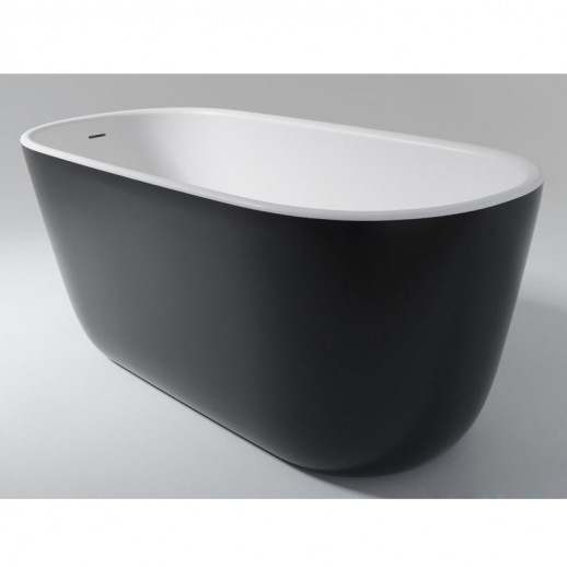 Balteco Azur Black ванна из искусственного камня Xonyx, 154 см х 68 см