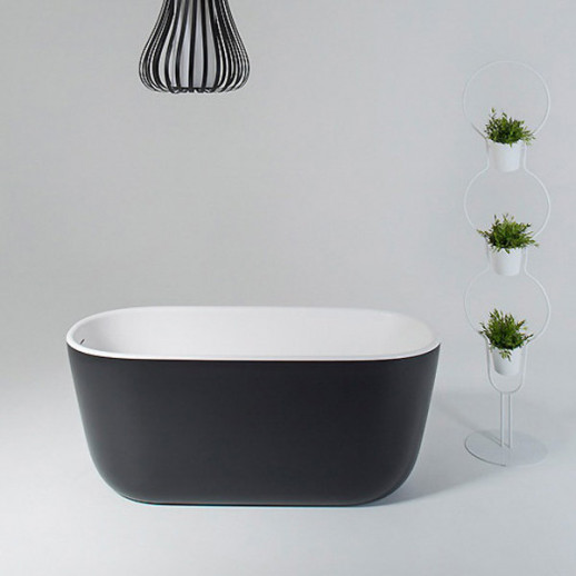 Balteco Azur Black ванна из искусственного камня Xonyx, 154 см х 68 см