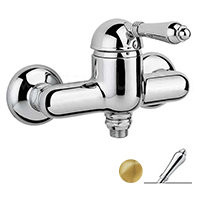 Nicolazzi Classica 3405 GB 75 смеситель для душа, золотая латунь/ручка El Capitan