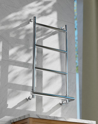 Водяной полотенцесушитель Margaroli Sereno 420x726мм лесенка латунь хром (5823204CRNB)