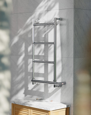 Водяной полотенцесушитель Margaroli Sereno 420x726мм лесенка латунь хром (5823204CRNB)