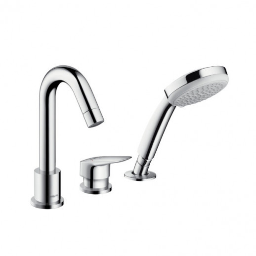 Hansgrohe Logis 71313000 смеситель на борт ванны с душем (внешняя часть), хром