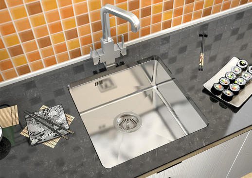 Zorg Steel Hammer R SH R 4444 FILO кухонная мойка, матовая сталь