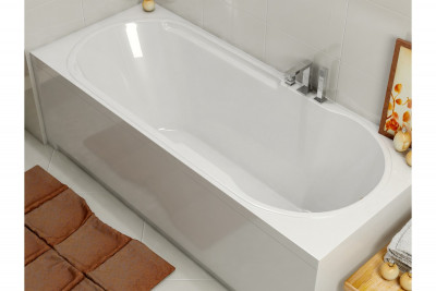 Ванна акриловая Relisan EcoPlus ПРАГА Гл000015195 170x70 прямоугольная 200 л