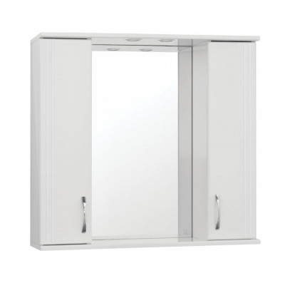 Зеркало-шкаф для ванной Style Line Эко Стандарт Панда 80/С белый (ЛС-00000125)