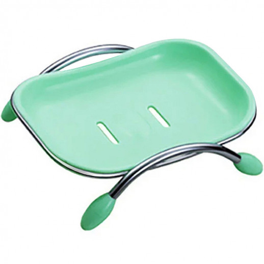 Мыльница Haiba HB333 настольная (пластик) зеленый