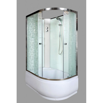 Душевая кабина без крыши Deto ЕМ 4511 N 110х80 см, поддон 45 см