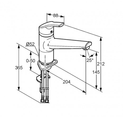 Смеситель для кухни KLUDI OBJEKTA MIX NEW хром 338830575