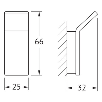 Крючок в ванную Artwelle Regen 8315A хром