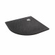 Душевой поддон Jacob Delafon Tolbiac 90x90 E6D329RU-NGM, черный матовый четверть круга  (E6D329RU-NGM)