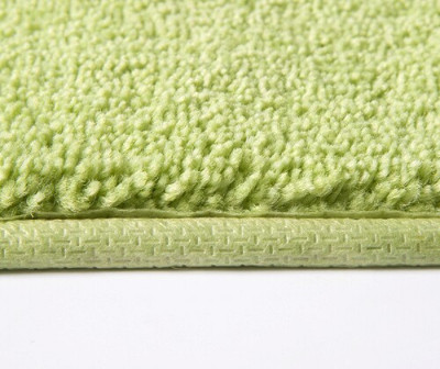 Коврик в ванную комнату WasserKRAFT Kammel 80х50 BM-1201 зеленый