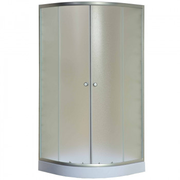 Душевой угол Niagara Eco 80x80 NG-003-14N пр-ль хром матовый стекло матовое четверть круга