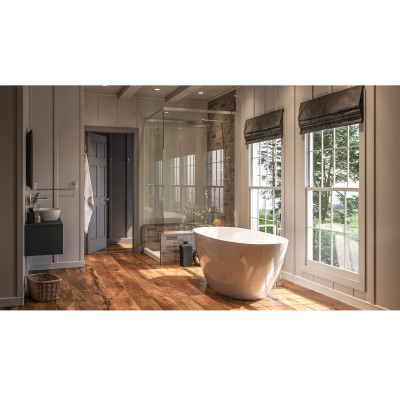 Ванна овальная WHITECROSS Onyx B 160x75 белый глянец иск. камень (0205.160075.100)
