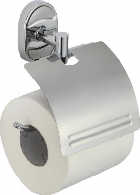 Держатель для туалетной бумаги с крышкой Savol S-007051 нерж сталь хром