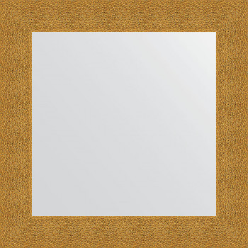 Зеркало настенное Evoform Definite 70х70 BY 3150 в багетной раме Чеканка золотая 90 мм
