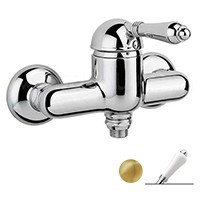 Nicolazzi Classica 3405 GB 76 смеситель для душа, золотая латунь/ручка P.Mont Blanc