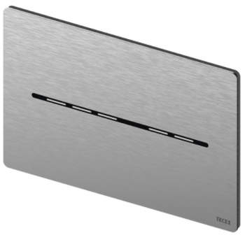TECESolid Электронная панель смыва с бесконтактной активацией, батарея 6 В, материал металл, цвет панели нержавеющая сталь, сатин (9240464)