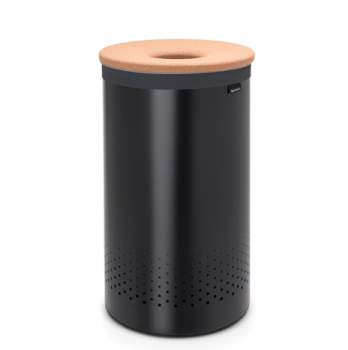 Корзина для белья металлическая Brabantia 120022 (60л) черная